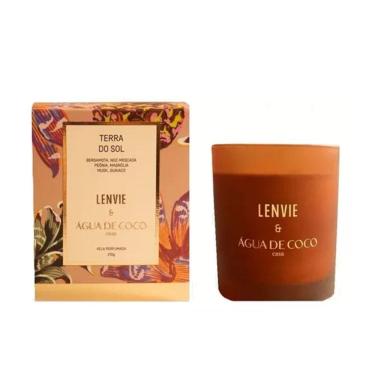Imagem de Vela Perfumada Terra Do Sol Lenvie + água De Coco 210g