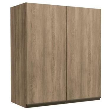 Imagem de Armario Aereo 2 Portas 80 Cm Mdp Maxxi G764 Kappesberg Nogal