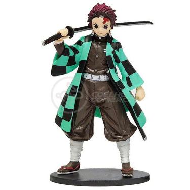 Imagem de Action Figure Boneco Tanjiro Kamado Demon Slayer 14cm