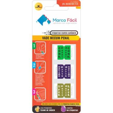 Imagem de Etiquetas Vade Mecum Penal Curso Jurídico - Marca Fácil