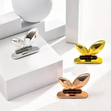 Imagem de 2 peças de elevadores de assento de vaso sanitário, gancho adesivo para reduzir o toque para casa de banho, escritório, banheiros públicos, mãos limpas, cor dourada