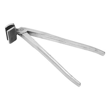 Imagem de Acouto Alicate de Pressão de Ajuste de Couro Alicate de Nariz Curvo Artesanal de Couro Forte Força de Mordida Aço Inoxidável de Artesãos de Braçadeira Bolsa de Cinto de Nariz de Agulha Ferramentas e