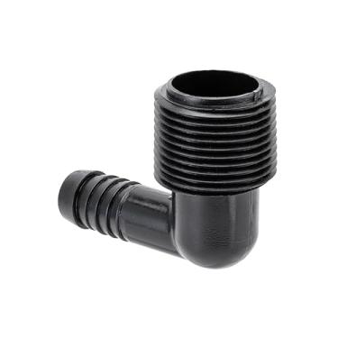 Imagem de Orbit WaterMaster Underground 37168 Riser Flex Fitting, 3/4 Inch Male by 1/2 Inch Barb Elbow, pacote com 10