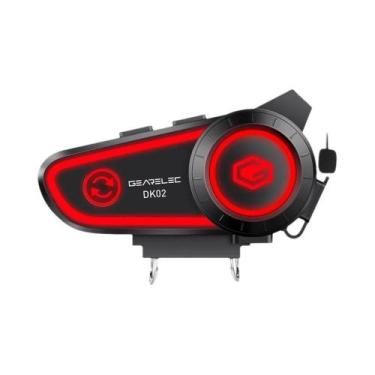 Imagem de Fone De Ouvido Bluetooth Para Capacete De Moto À Prova d'Água 2800mAh 