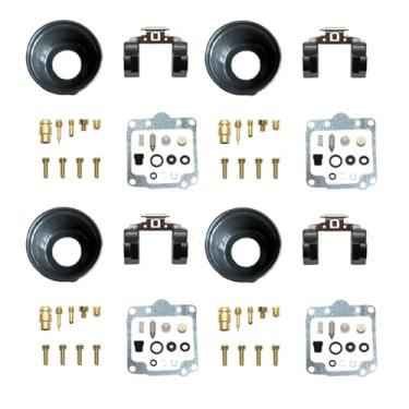 Imagem de Kit de reparo de carburador Kit de reconstrução de carburador flutuante e diafragma adequado para Suzuki GS1000 GS1000G GS1000GL 1980-1981