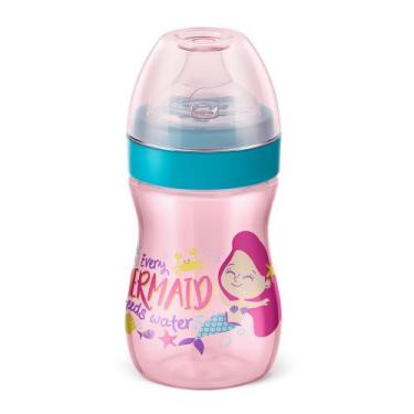 Imagem de Copo Infantil de Treinamento Lillo Evolution 240ml antivazamento, Rosa