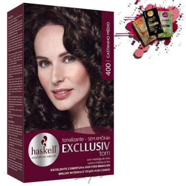 Imagem de Tonalizante 400 Haskell Excllusiv Tom Castanho Medio