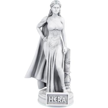 Imagem de Estátua Hera Deusa Grega - Rainha dos Deuses - Versão 3 (Cor Mármore)
