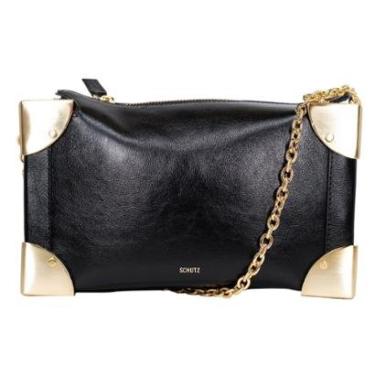 Imagem de Bolsa Feminina Schutz Shoulder Frame Couro Tiracolo 500114766-Feminino