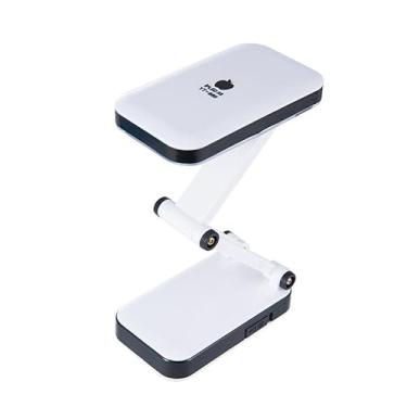 Imagem de Lâmpada de mesa led proteção para os olhos estudo recarregável dobrável luz noturna quarto lâmpada cabeceira estudante dormitório leitura lâmpada estudo