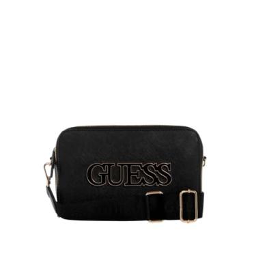 Imagem de GUESS Bolsa tiracolo feminina Factory Shaela com zíper