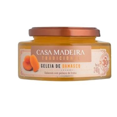 Imagem de Geleia Tradicional de Damasco Casa Madeira 240g