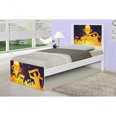 Imagem de Cama Solteiro Futebol Troféu