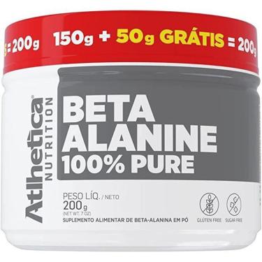 Imagem de BETA ALANINA 100% PURE 200G ATLHETICA NUTRITION-Unissex