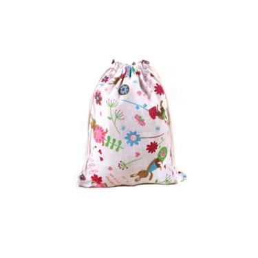 Imagem de 1 pacote com cordão de 14 x 16 cm, sacos de presente estampados, bolsas de joias, bolsa à prova de poeira para itens pequenos, lembrancinhas de casamento, suprimentos para eventos, lembrancinhas de