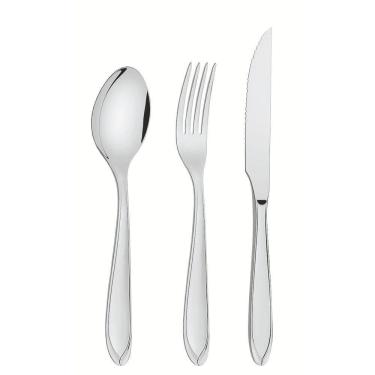 Imagem de Faqueiro Tramontina Laguna Em Aço Inox Com Facas Para Churrasco 16 Peças