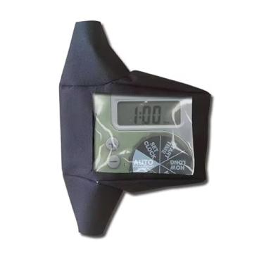 Imagem de Capa de temporizador de irrigação de mangueira, pacote com 2, capa resistente de temporizadores de irrigação 600D para saída única, temporizadores de torneira de mangueira de mostrador único com