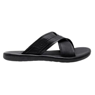 Imagem de Chinelo Democrata Easy Zion Masculino, Preto, 40