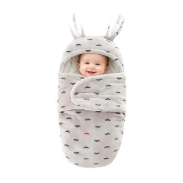 Imagem de AWSOLAR Saco de dormir de transição para recém-nascidos, itens essenciais para bebês de 0 a 6 meses para novas mães