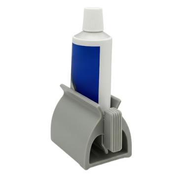 Imagem de Organizador de Pasta de Dente - Espremedor Prático que Acaba com o Desperdício - Acessório para Banheiro(Cinza)