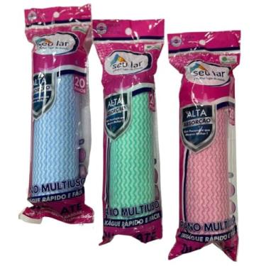 Imagem de PANO MULTIUSO ROLO C/20 SEU LAR CX C/24