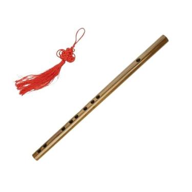 Imagem de Flauta de bambu vintage Fengmu portátil curto flauta G Tune instrumento iniciante