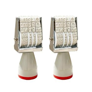 Imagem de Conjunto de carimbos de data mensal com ícones meteorológicos, carimbos de calendário para planejadores e artesanato, 12 meses e números (2)