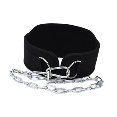 Imagem de Colaxi Correia de mergulho para levantamento de imersão de levantamento de peso Lanking rápido, cinto de peso de tração aumentado para pulsões de academia em