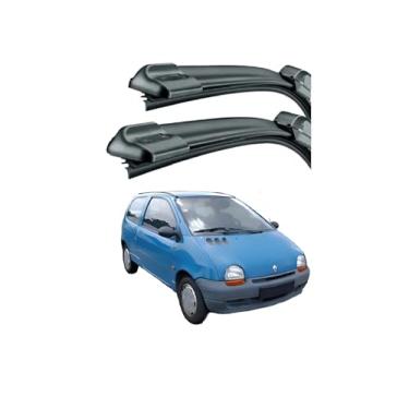 Imagem de Kit Par Palhetas Automotiva Limpadores Para-brisa Renault Renault Twingo 93/2007 Linha Premium