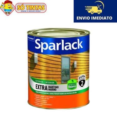 Imagem de Verniz Marítimo Base Água Acetinado 900ml Protege e Decora - Sparlack 