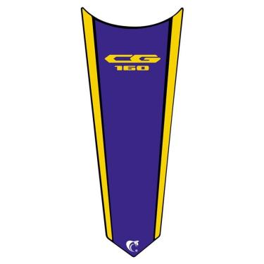 Imagem de Adesivo Faixa Gravata Tanque Moto Cg Titan 125/150/160 Azul Cor Cg 125