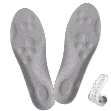 Imagem de Palmilha Ortopedica Ergonomica Anatomica Calçado Tenis Sapato Atividade Fisica Academia Exercicio Caminhada Corrida