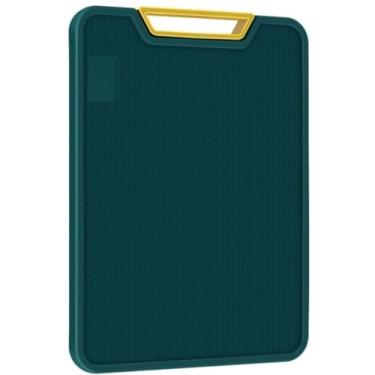 Imagem de Tábua de Corte Premium Antibacteriana Polietileno Resistente Não Mancha e Não Deforma Ideal para Carnes Legumes e Cozinha Profissional Alça Ergonômica Super Higiênica e Fácil de Limpar