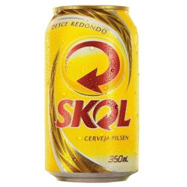 Imagem de Cerveja lata Skol 350ml