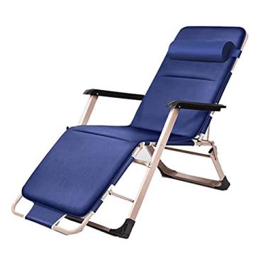 Imagem de Cadeira dobrável portátil para sesta, encosto de verão, praia preguiçosa, multifuncional, portátil, casa, lazer, varanda, gravidade zero, cadeira ao ar livre