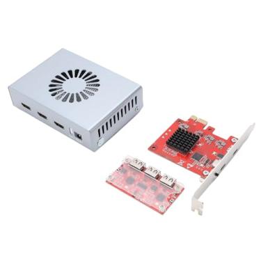 Imagem de Generic Fusor DMA, Sintetizador de Interface Multimídia HD 2K 144 Hz, Entrada e Saída, Com Ventilador Integrado para Controle de Temperatura para Videoconferências de Jogos e Data