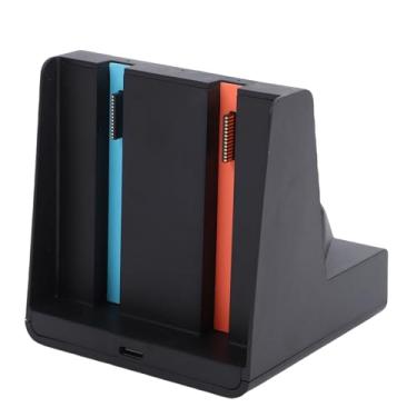 Imagem de GOWENIC Base de Carregamento 3 Em 1, Estação de Carregamento de 2 Controladores Com Proteção contra Curto-circuito de Sobrecarga Com Luz Indicadora LED Estação de Suporte de Carregador