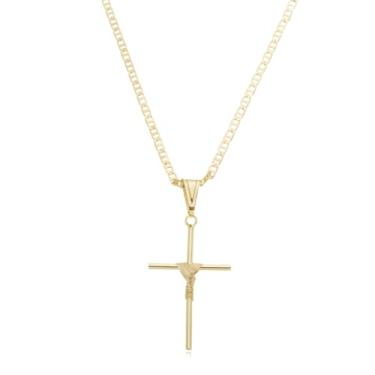 Imagem de Corrente Masculina Moeda Antiga Não Descasca Com Banho 24k