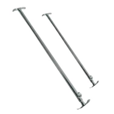 Imagem de 2 Suporte Extensor Apoio Ajustavel Churrasqueira 38 A 105 Cm