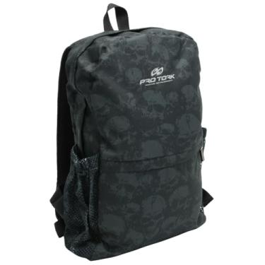 Imagem de Mochila Slim Faculdade e Escritório Compartimento p/Notebook Pro Tork Shadow Skull