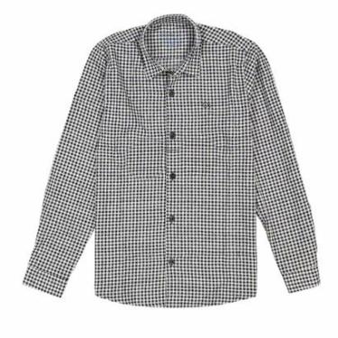 Imagem de Camisa Infantil Ogochi Casual Xadrez Preto-Masculino