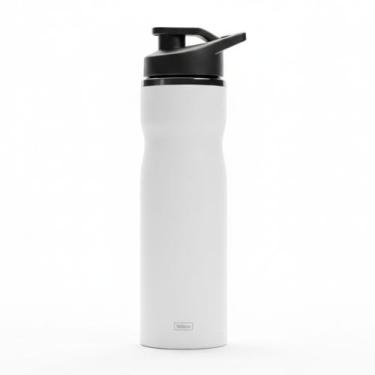 Imagem de Garrafa Térmica Inox 750ml Stout Esporte Fitness  Mantém a Bebida Gela
