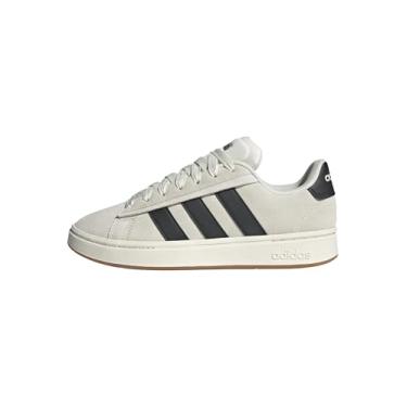 Imagem de adidas Grand Court Alpha Tênis masculino, branco/preto/chiclete, 43