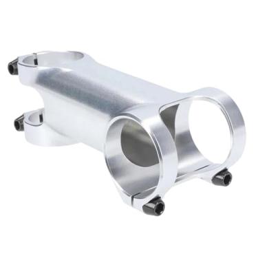 Imagem de Mesa de Bicicleta MTB/Estrada/Gravel -6/-17" Ultraleve, Fabricada em Liga de Alumínio 7075 T6 CNC com Parafusos, Apenas 67g(60mm SilverAngle -17)