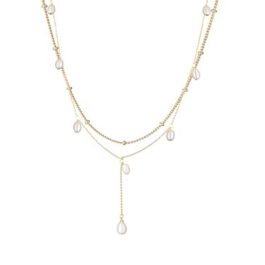 Imagem de colar de pérolas, Large, Zinco, Sem Pedra Preciosa