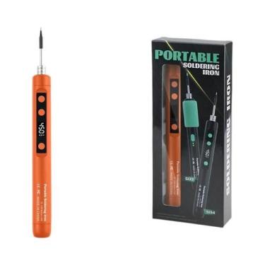Imagem de Conjunto De Ferro De Solda USB De 8W Com Temperatura Ajustável, 3 Níve