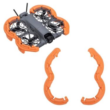 Imagem de SZZCNOX Protetor de hélice para DJI Neo 2, anel anticolisão de flutuabilidade, capa protetora para drone DJI NEO 2, anel de proteção de hélice flutuante 3 em 1 (laranja)