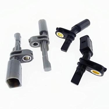 Imagem de 4 peças ABS Sensor de velocidade da roda WHT 003 864 A para VW Passat Golf Audi A3 TT Skoda Superb Seat Leon WHT003864A WHT003860 WHT 003 861