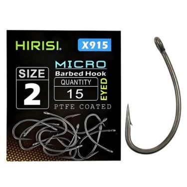 Imagem de 15x Anzóis De Pesca Para Carpa Em Aço Carbono De Alta Qualidade Com Mi