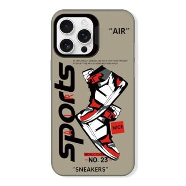 Imagem de Cairiocoin Capa de telefone vintage Legend Shoes compatível com iPhone 16 Pro, tênis esportivo de marca legal para iPhone 16 Pro, capa protetora fina antiderrapante